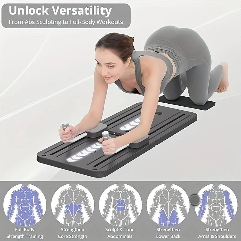 ToneForge 360 – Home Reformer Set for Abs, Arms & Legs