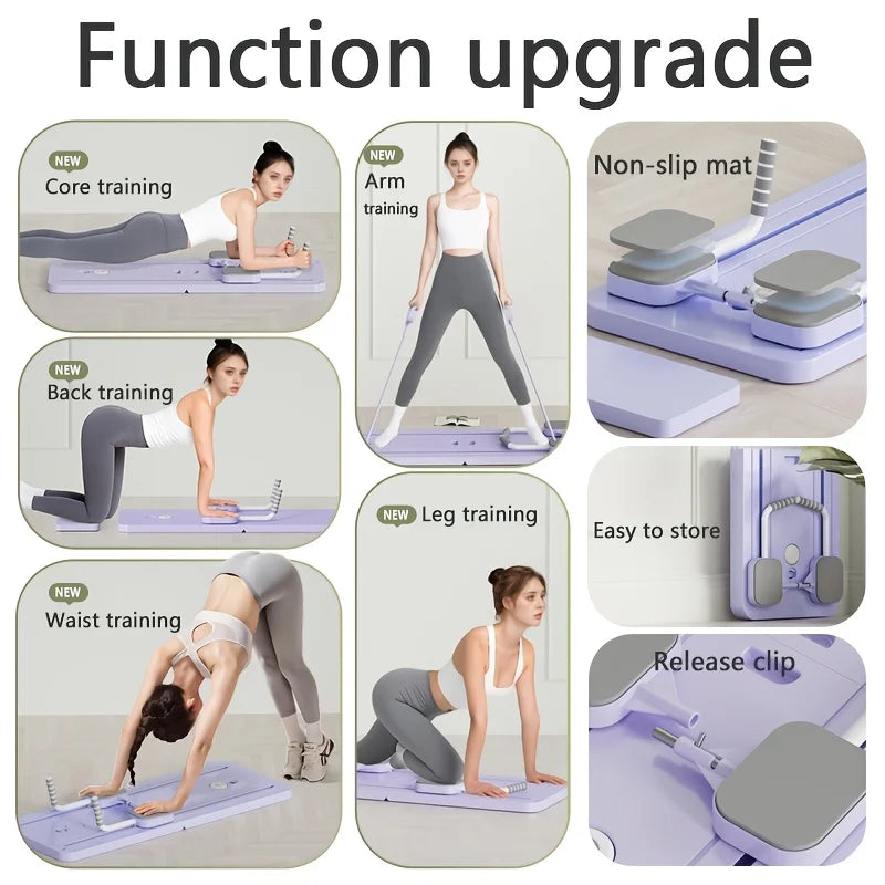 ToneForge 360 – Home Reformer Set for Abs, Arms & Legs
