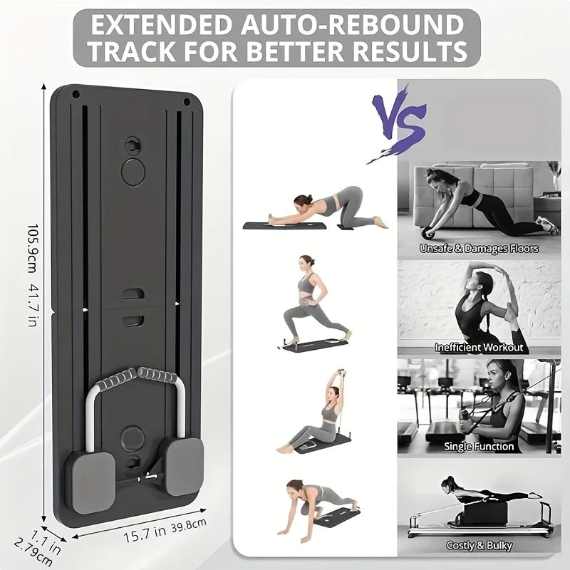 ToneForge 360 – Home Reformer Set for Abs, Arms & Legs