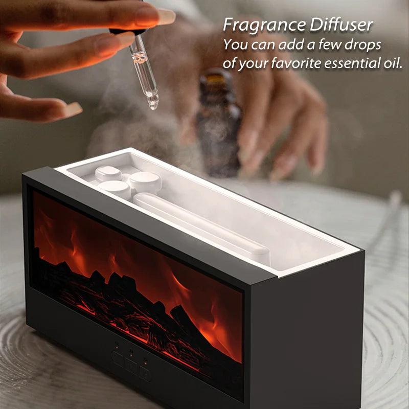 MistFire LED Aroma Diffuser – The Cozy Glow Edition