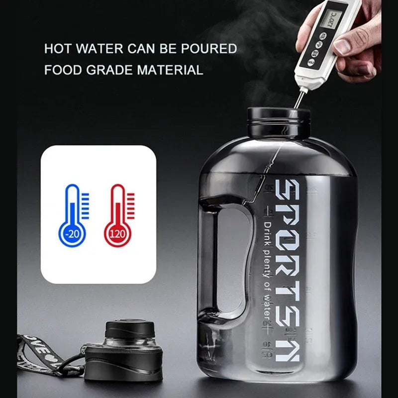 AquaForge Titan Bottle – 1.7L/2.7L Large Capacity Hydration Kettle