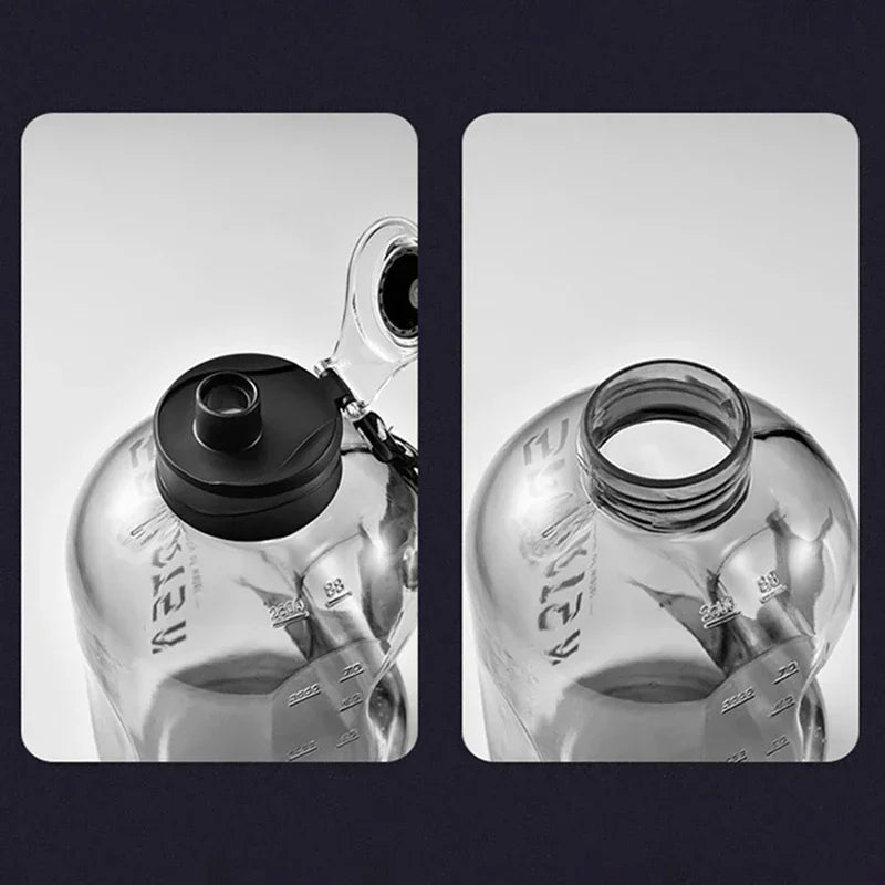 AquaForge Titan Bottle – 1.7L/2.7L Large Capacity Hydration Kettle
