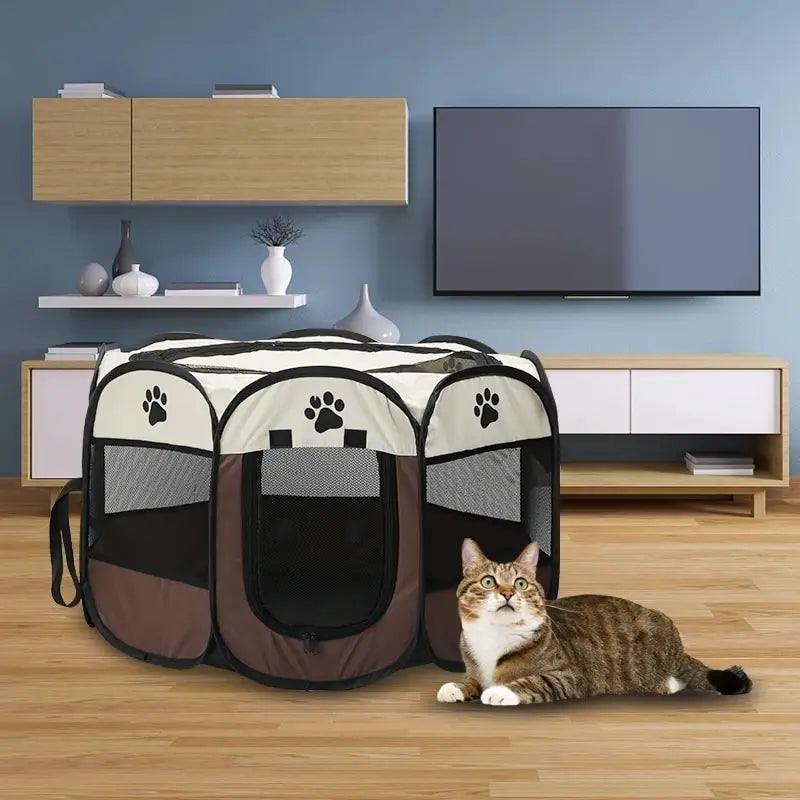 PawHaven™ Portable Foldable Pet Tent