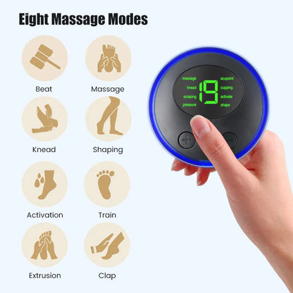 SUOLAER™ Mini Portable EMS Neck & Shoulder Massager – Ultimate Pain Relief Anytime, Anywhere!