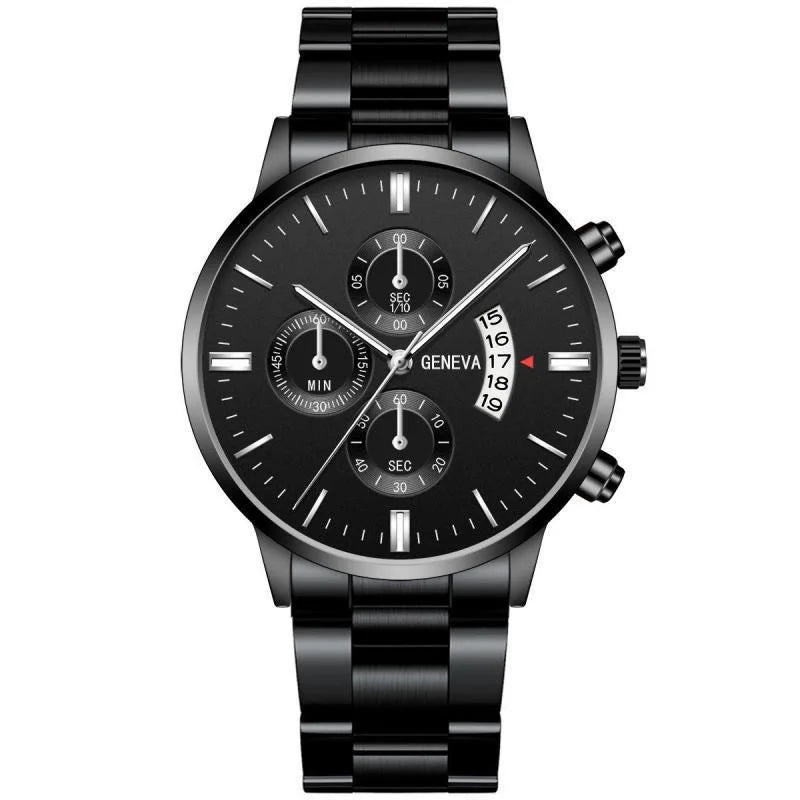ZHOWE™ Men's Luxury Quartz Watch – Stylish Stainless Steel Business & Sports Timepiece
