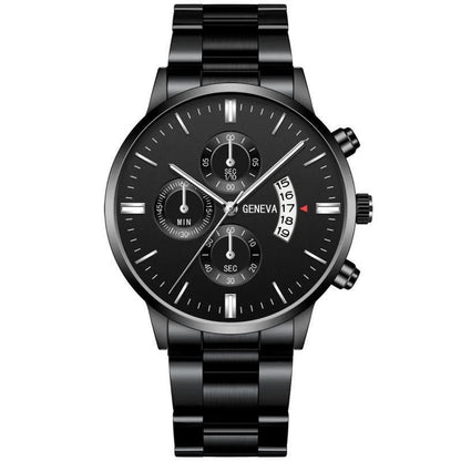 ZHOWE™ Men's Luxury Quartz Watch – Stylish Stainless Steel Business & Sports Timepiece