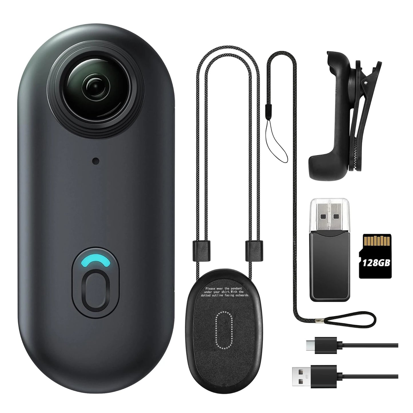Kaysun EdgeCam 1080P Portable Sports Camera