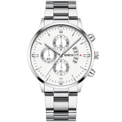 ZHOWE™ Men's Luxury Quartz Watch – Stylish Stainless Steel Business & Sports Timepiece