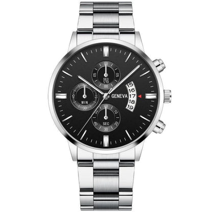 ZHOWE™ Men's Luxury Quartz Watch – Stylish Stainless Steel Business & Sports Timepiece