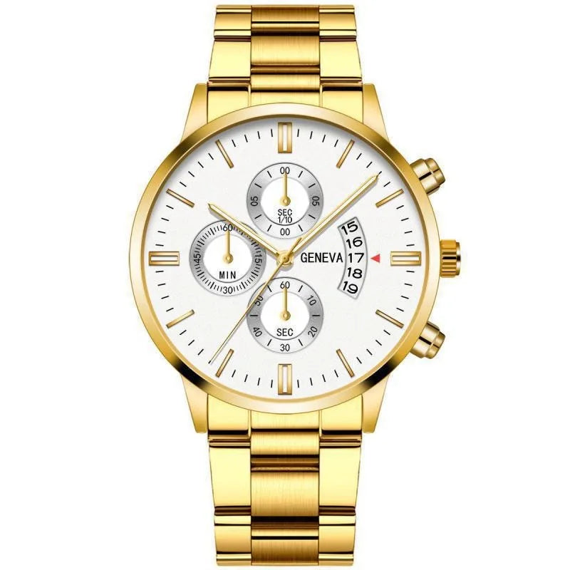 ZHOWE™ Men's Luxury Quartz Watch – Stylish Stainless Steel Business & Sports Timepiece