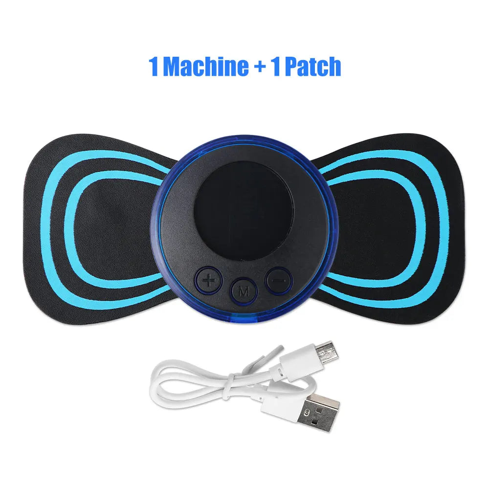 SUOLAER™ Mini Portable EMS Neck & Shoulder Massager – Ultimate Pain Relief Anytime, Anywhere!