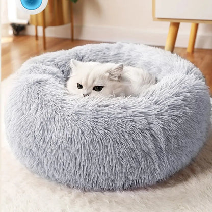 CozyPaws™ Plush Cat & Dog Bed – Ultimate Comfort for Your Pet!
