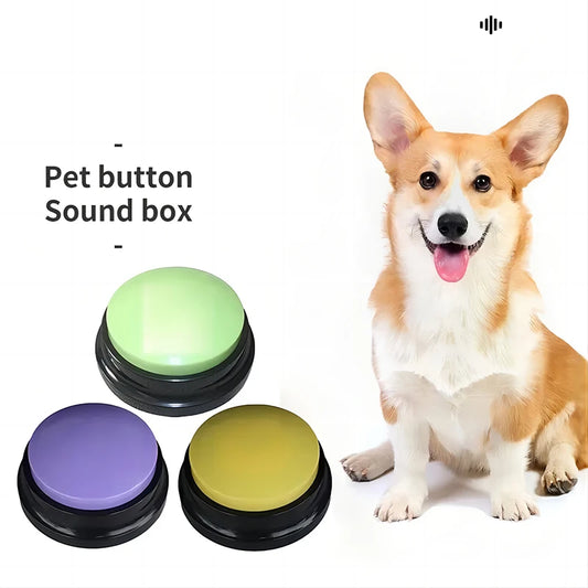 TalkBuddy™ Interactive Dog Speaking Buttons – Fun & Recordable Pet Communication Toy