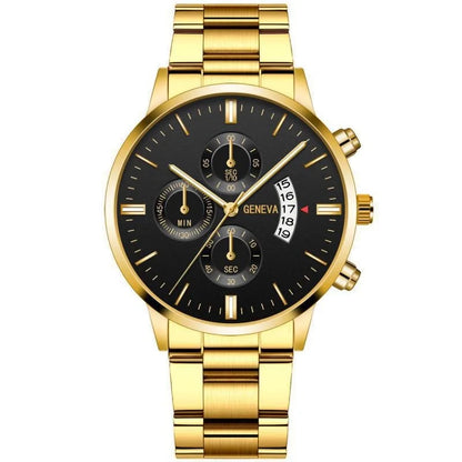 ZHOWE™ Men's Luxury Quartz Watch – Stylish Stainless Steel Business & Sports Timepiece