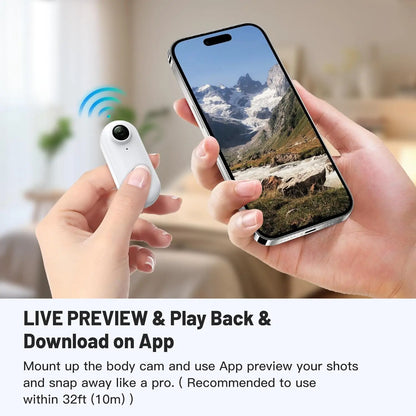 Kaysun EdgeCam 1080P Portable Sports Camera