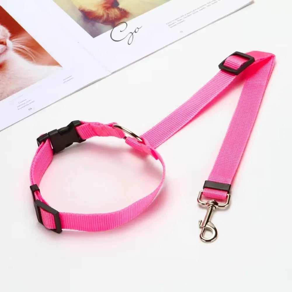 PawGuard™ 2-in-1 Pet Seat Belt & Leash