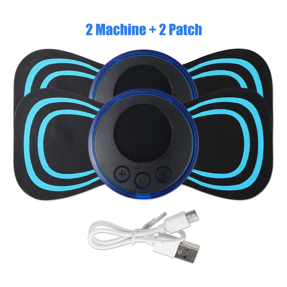 SUOLAER™ Mini Portable EMS Neck & Shoulder Massager – Ultimate Pain Relief Anytime, Anywhere!