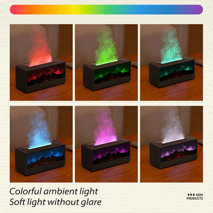 MistFire LED Aroma Diffuser – The Cozy Glow Edition