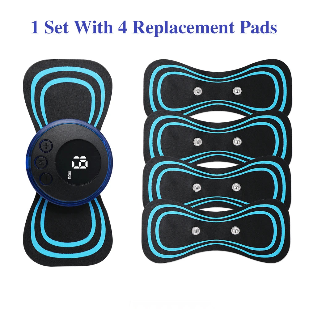 SUOLAER™ Mini Portable EMS Neck & Shoulder Massager – Ultimate Pain Relief Anytime, Anywhere!