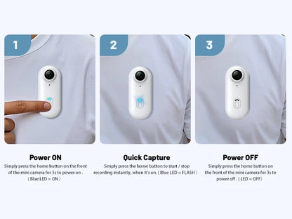 Kaysun EdgeCam 1080P Portable Sports Camera
