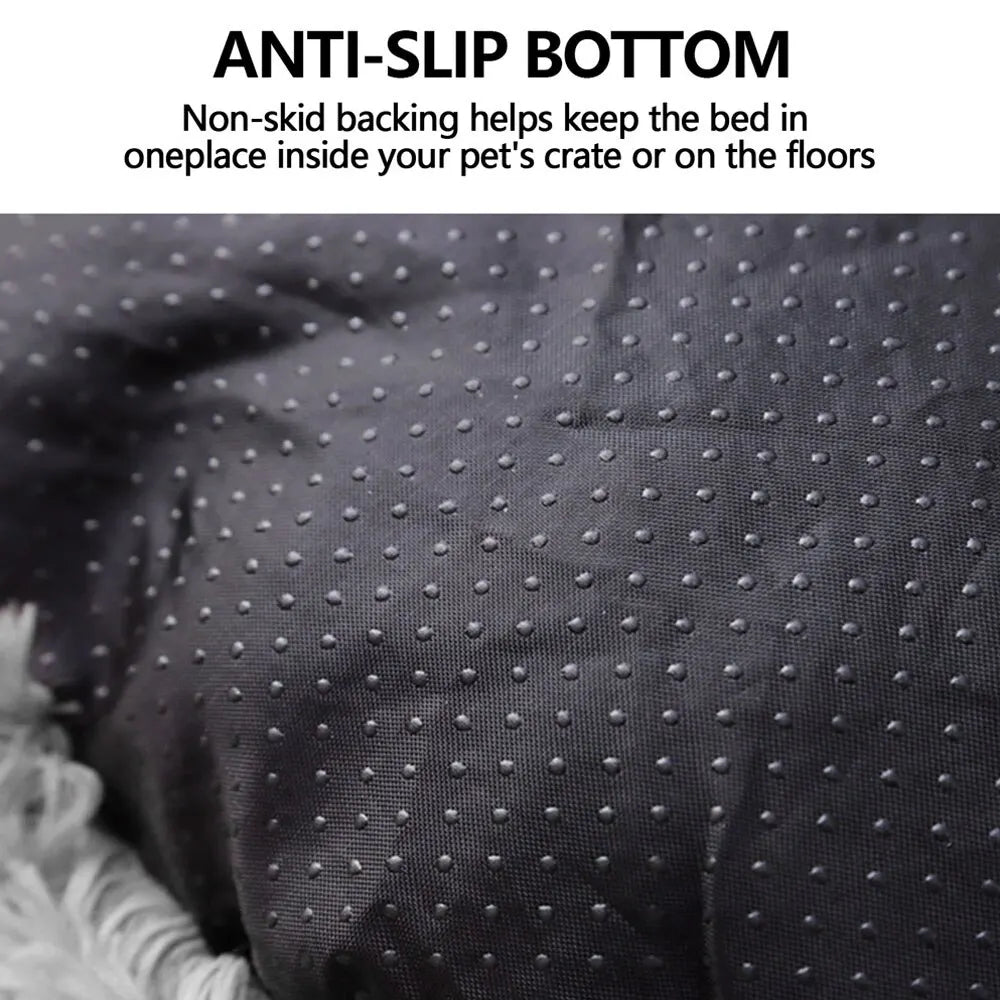 CozyPaws™ Plush Cat & Dog Bed – Ultimate Comfort for Your Pet!